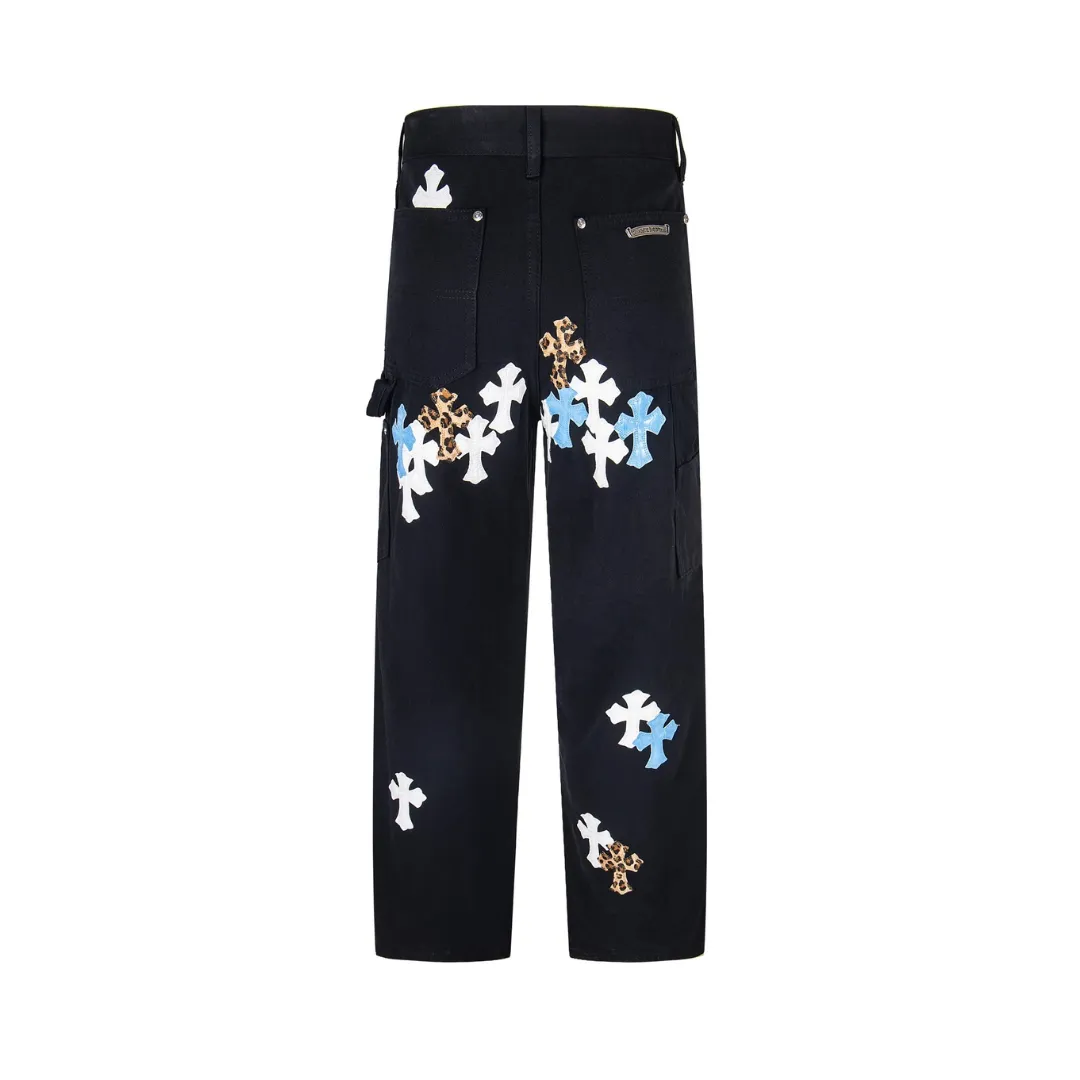 CH Cross Patch Jeans - CH0121 - Image 2