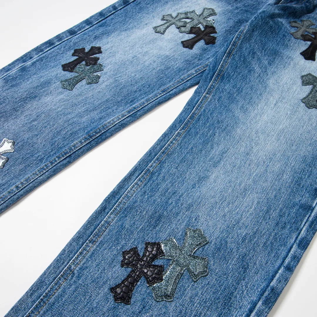CH Cross Patch Jeans - CH0125 - Image 10