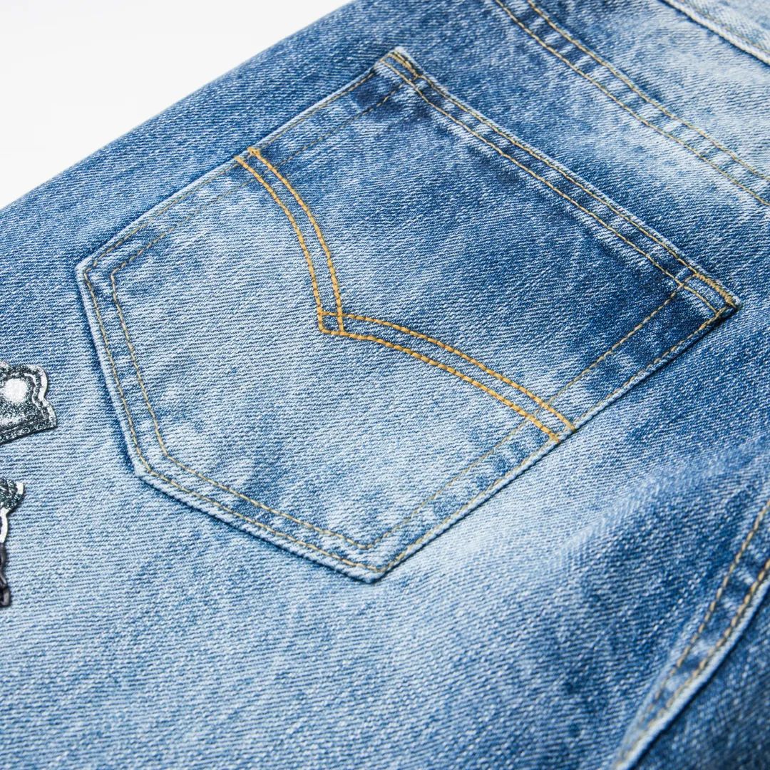 CH Cross Patch Jeans - CH0125 - Image 14