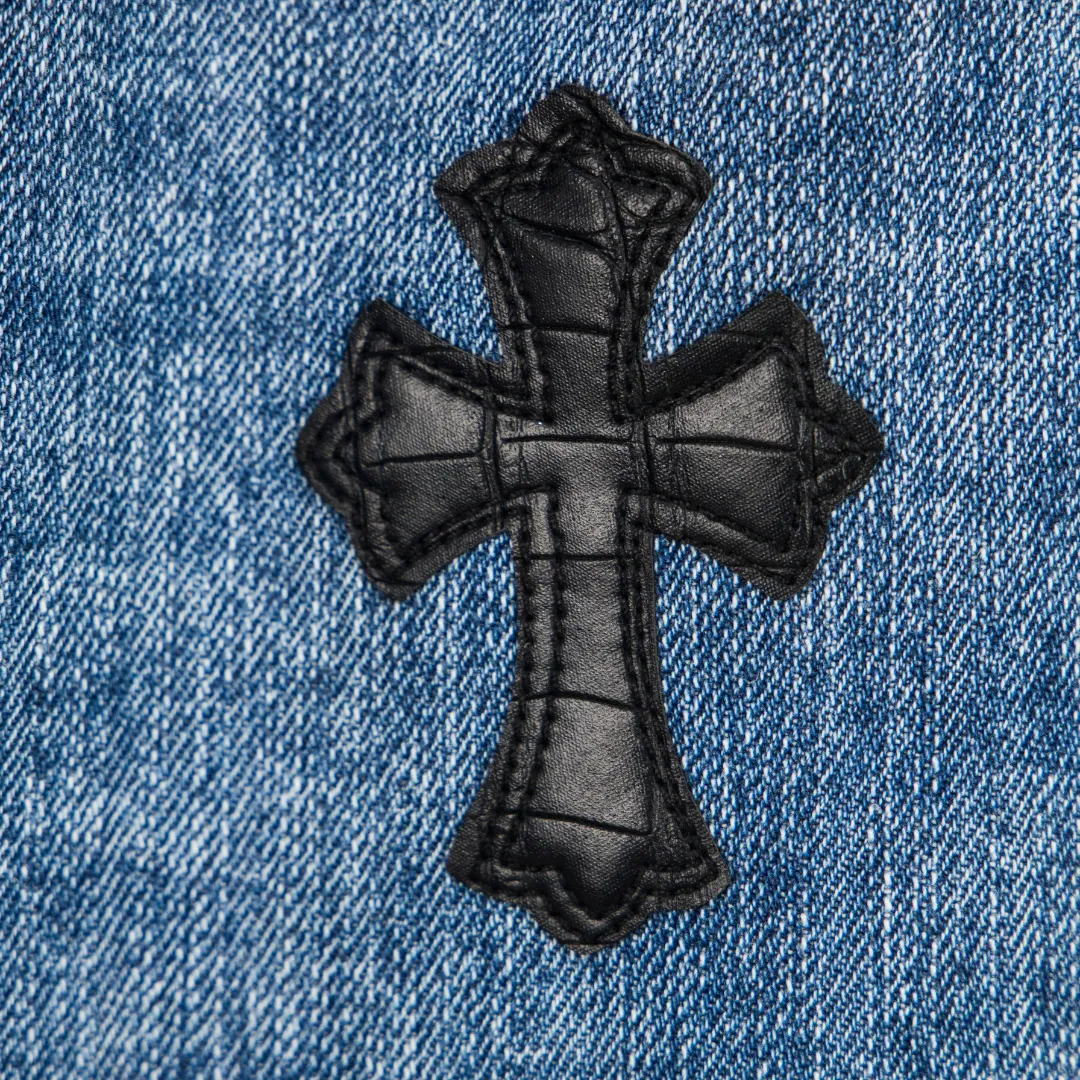 CH Cross Patch Jeans - CH0125 - Image 4
