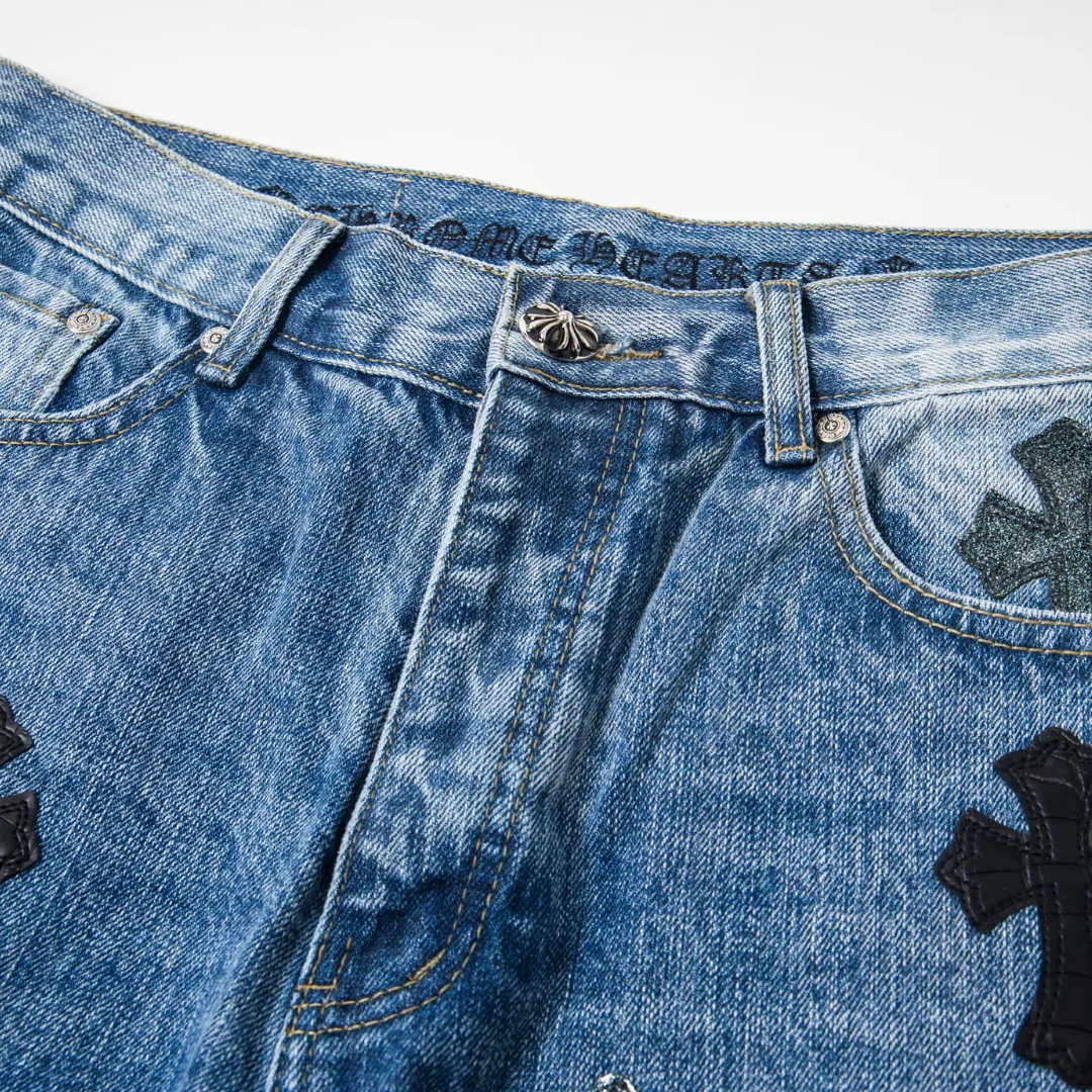 CH Cross Patch Jeans - CH0125 - Image 9