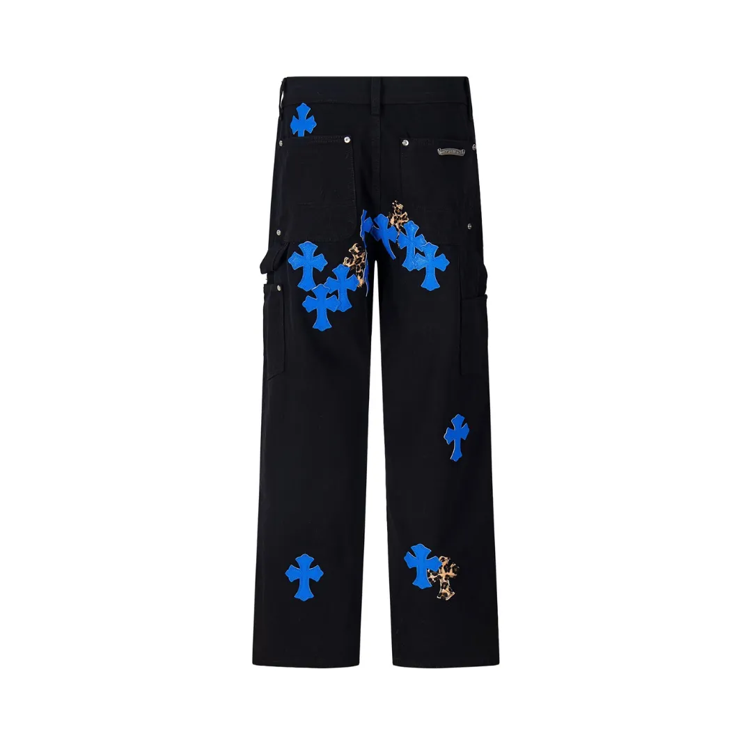 CH Cross Patch Jeans - CH0126 - Image 2
