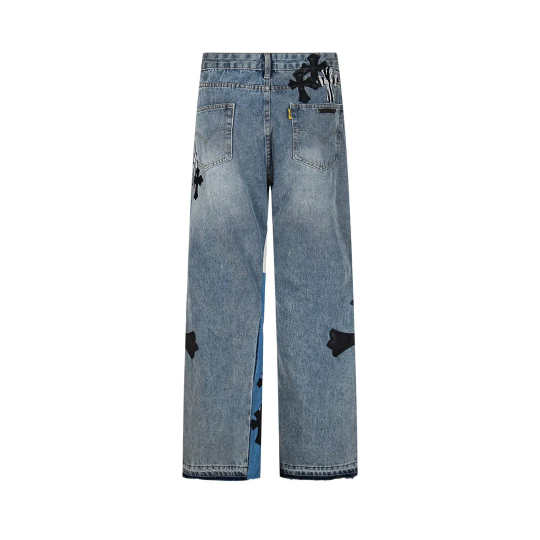 CH Cross Patch Jeans - CH0127 - Image 2