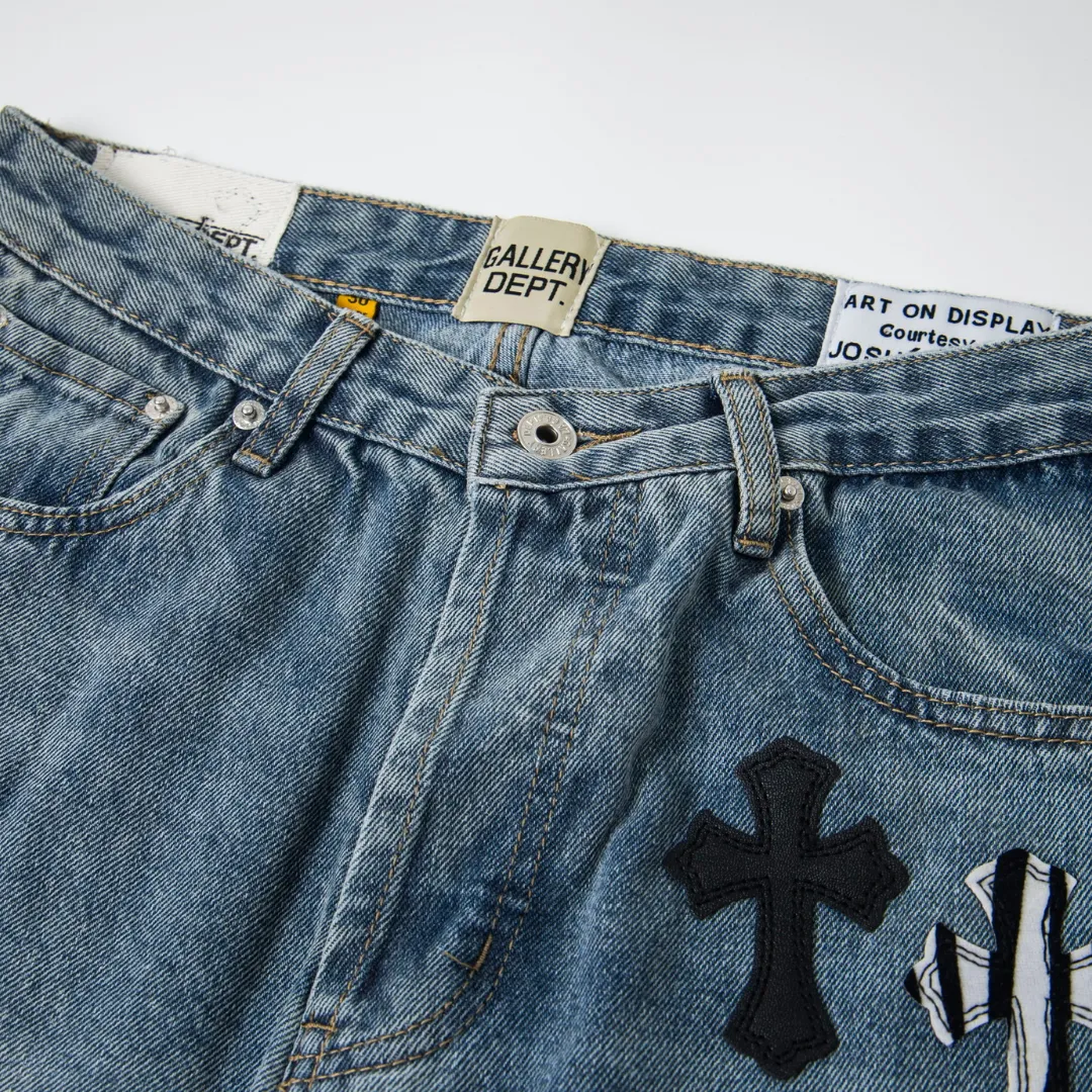 CH Cross Patch Jeans - CH0127 - Image 6