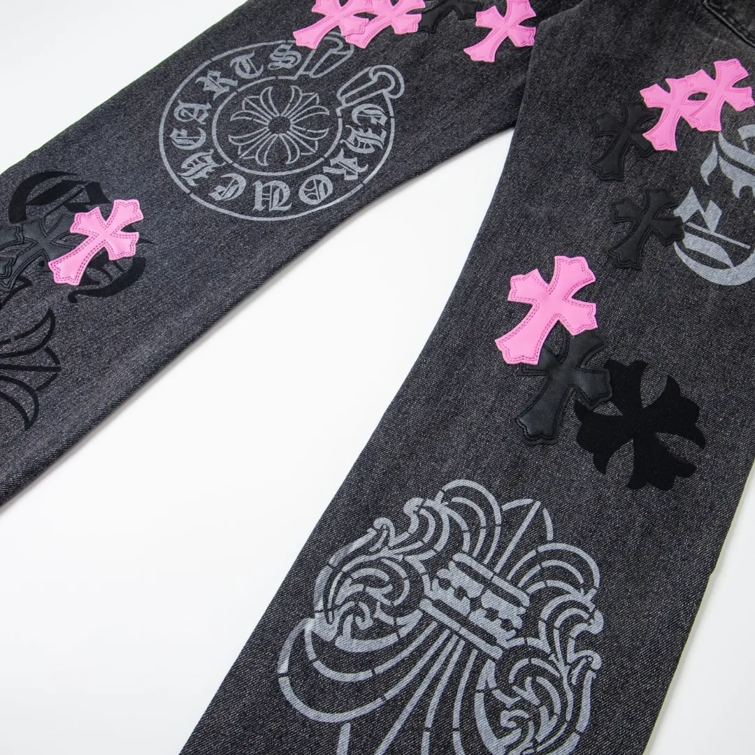 CH Cross Patch Jeans - CH0130 - Image 11