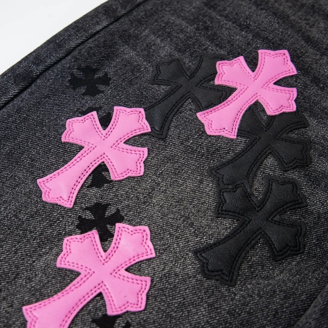 CH Cross Patch Jeans - CH0130 - Image 9