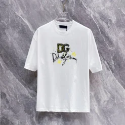 Alternative view of DG Logo-Print Cotton T-Shirt - DG0007