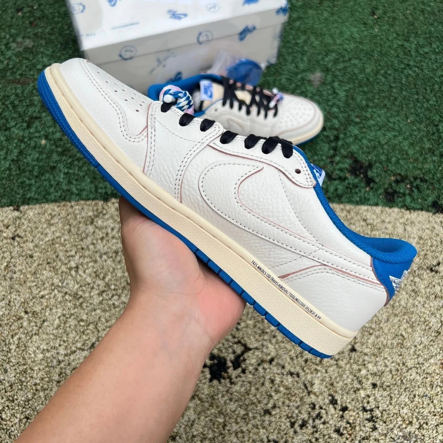 Travis Scott x Fragment x AJ 1 Low 2025 Shoes Sneakers - nk0004193 - Image 8