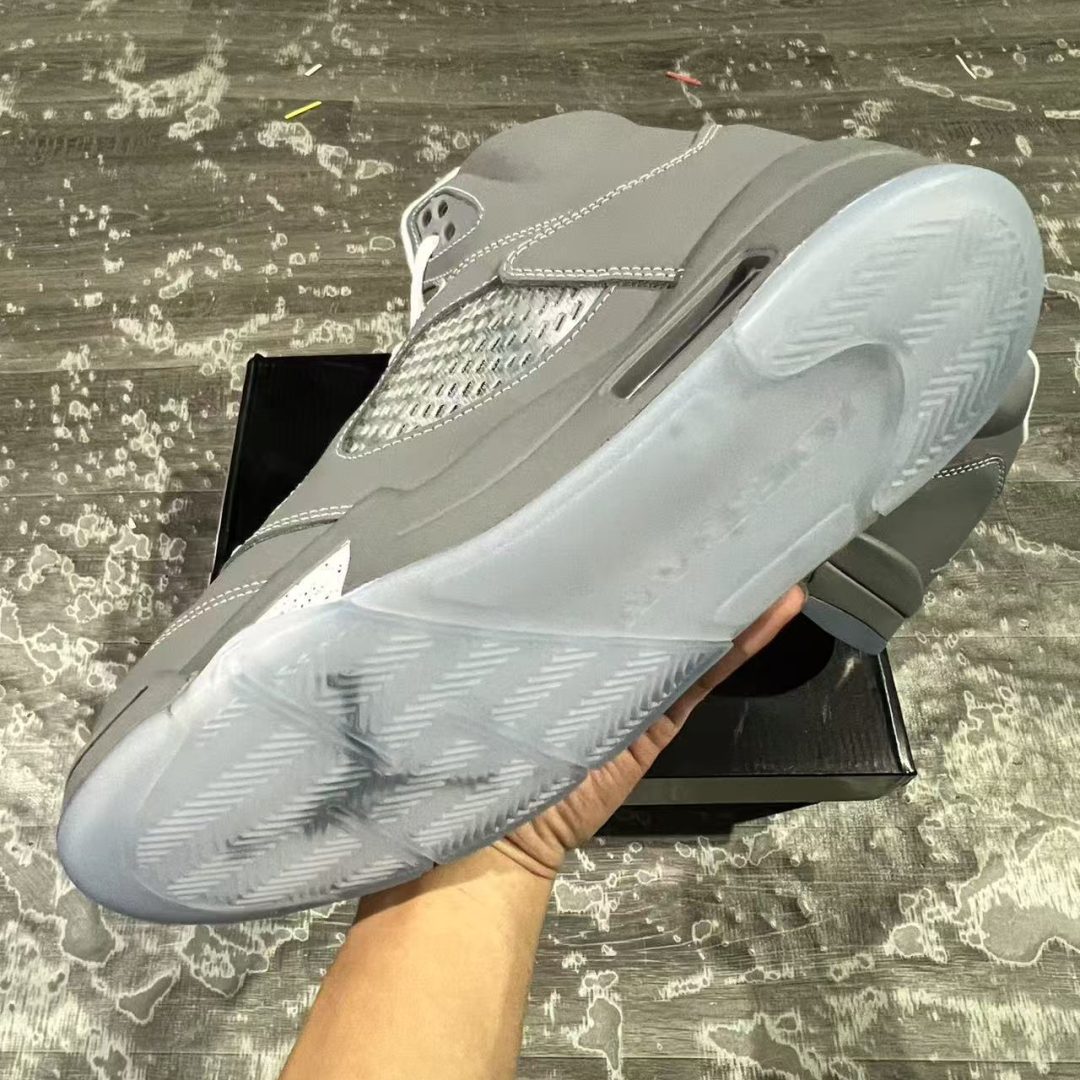 AJ 5 Wolf Grey Shoes Sneakers - nk0004290 - Image 8