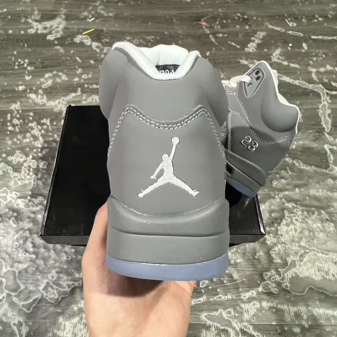 AJ 5 Wolf Grey Shoes Sneakers - nk0004290 - Image 10