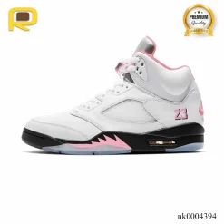 Alternative view of AJ 5 35th Anniversary / Medium Soft Pink Shoes Sneakers - nk0004394