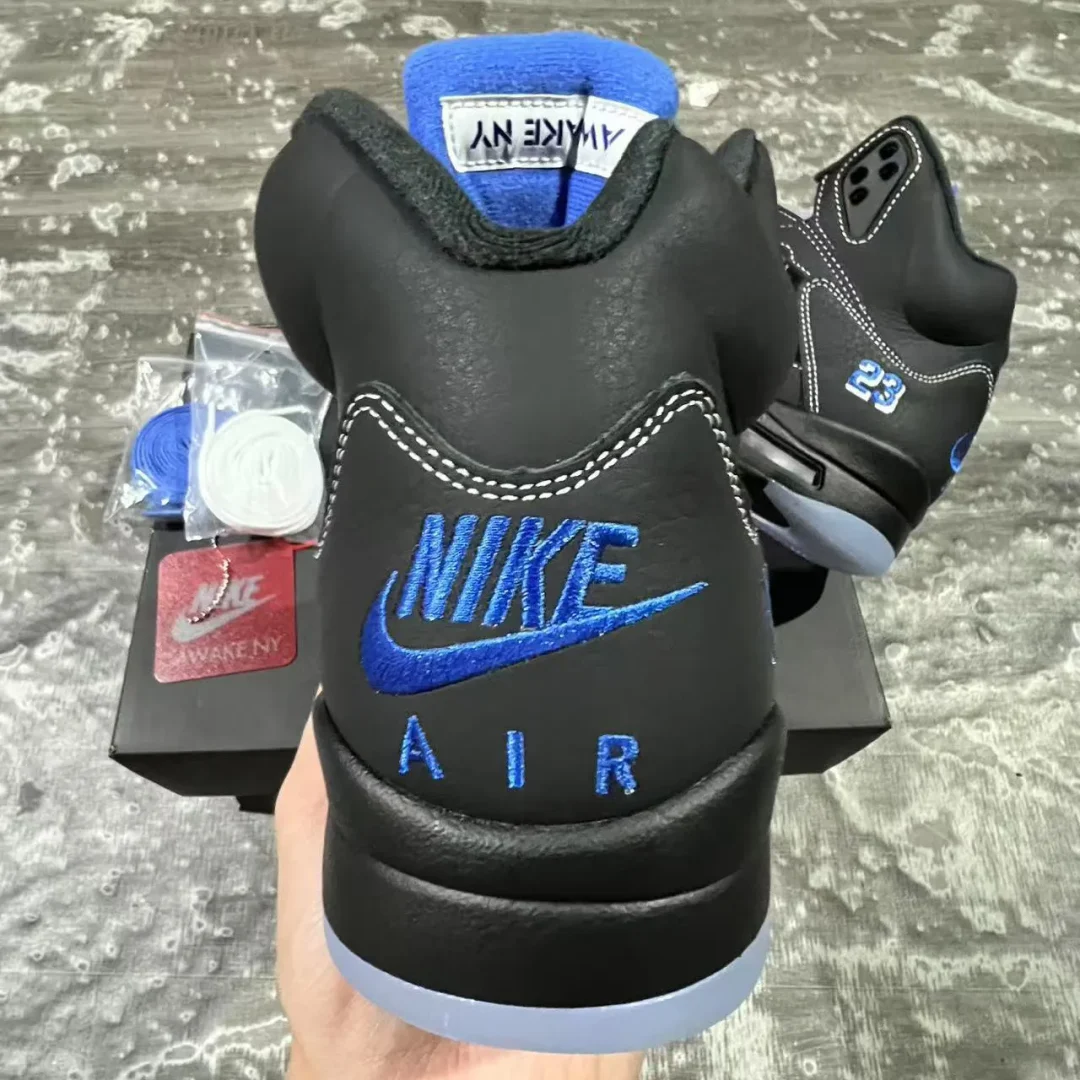 Awake NY x AJ 5 Racer Blue Shoes Sneakers - nk0004445 - Image 8