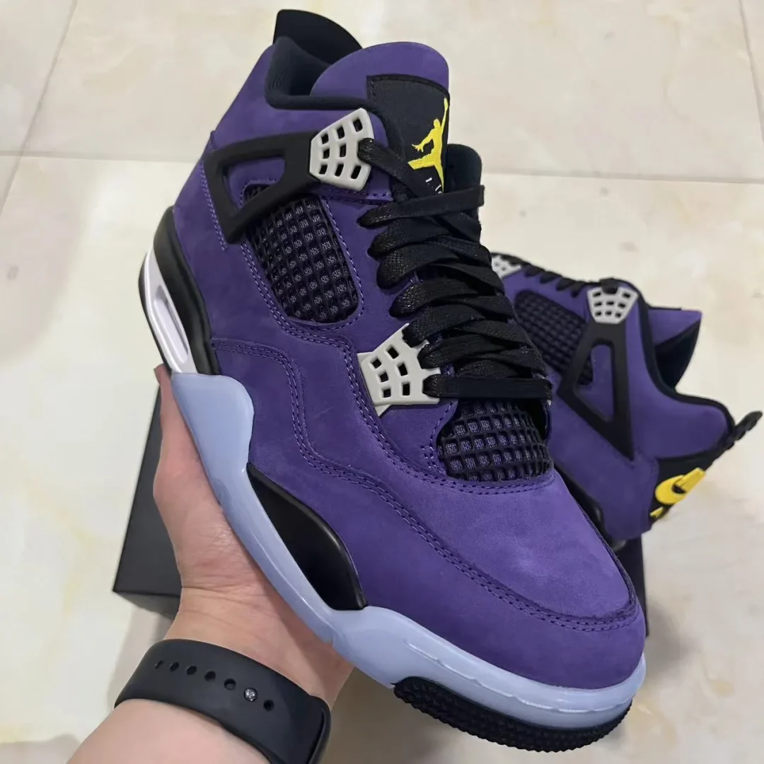 AJ 4 Lakers Shoes Sneakers - nk0004535 - Image 3