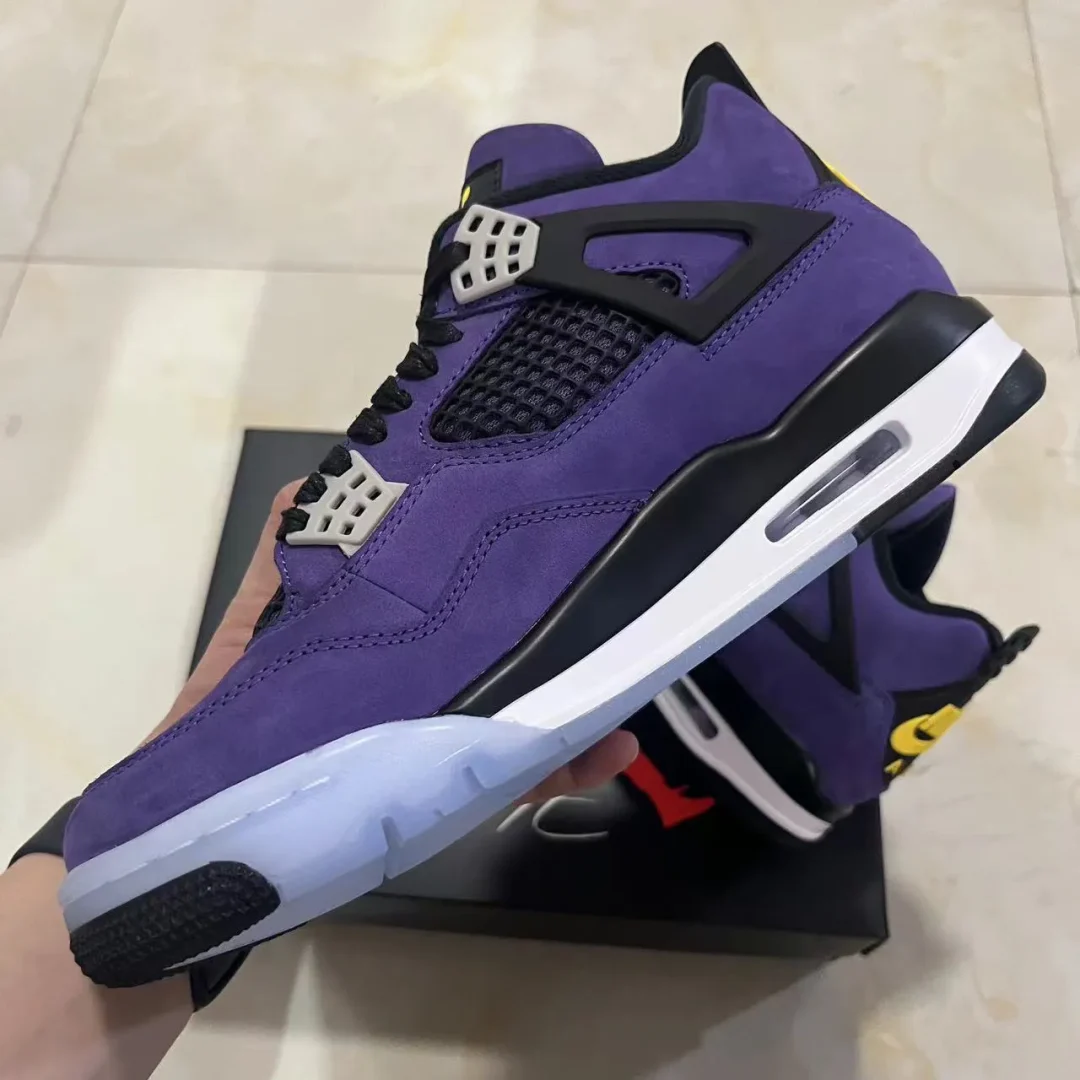 AJ 4 Lakers Shoes Sneakers - nk0004535 - Image 7
