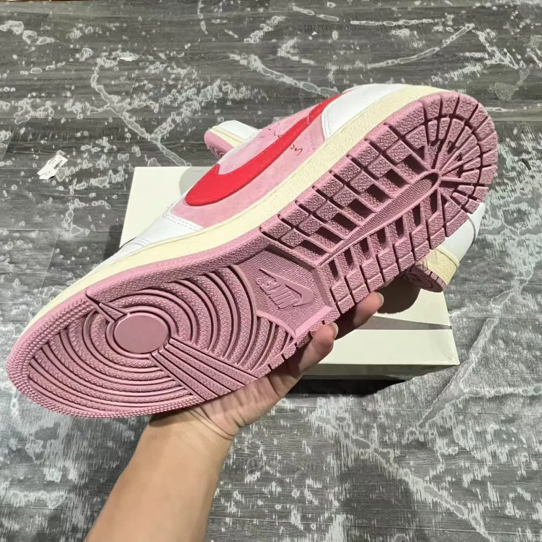 Travis Scott x AJ 1 Low OG Shy Pink Shoes Sneakers – nk0004567 - Image 5