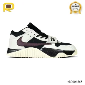 Travis Scott x Jumpman Jack Black White Burgundy Shoes Sneakers – nk0004565
