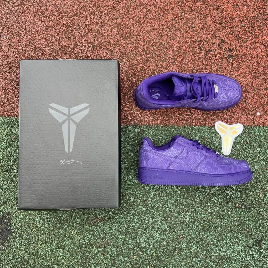 Kobe Bryant x AF 1 Low Court Purple Shoes Sneaker - nk0004573 - Image 6
