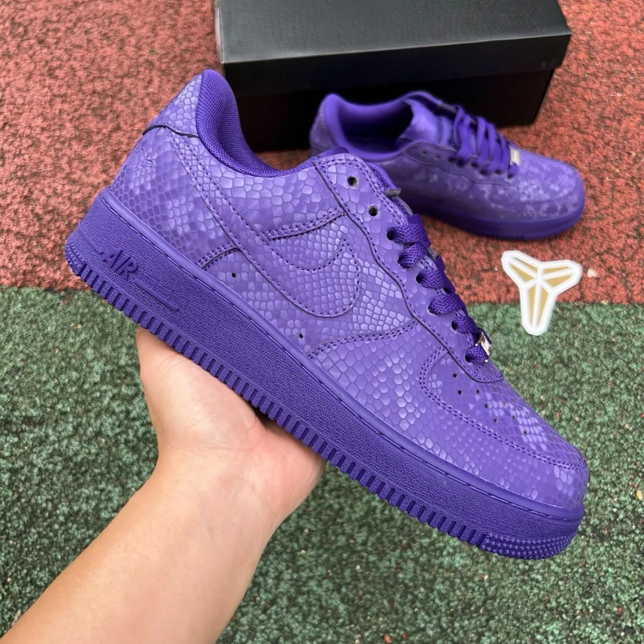 Kobe Bryant x AF 1 Low Court Purple Shoes Sneaker - nk0004573 - Image 7