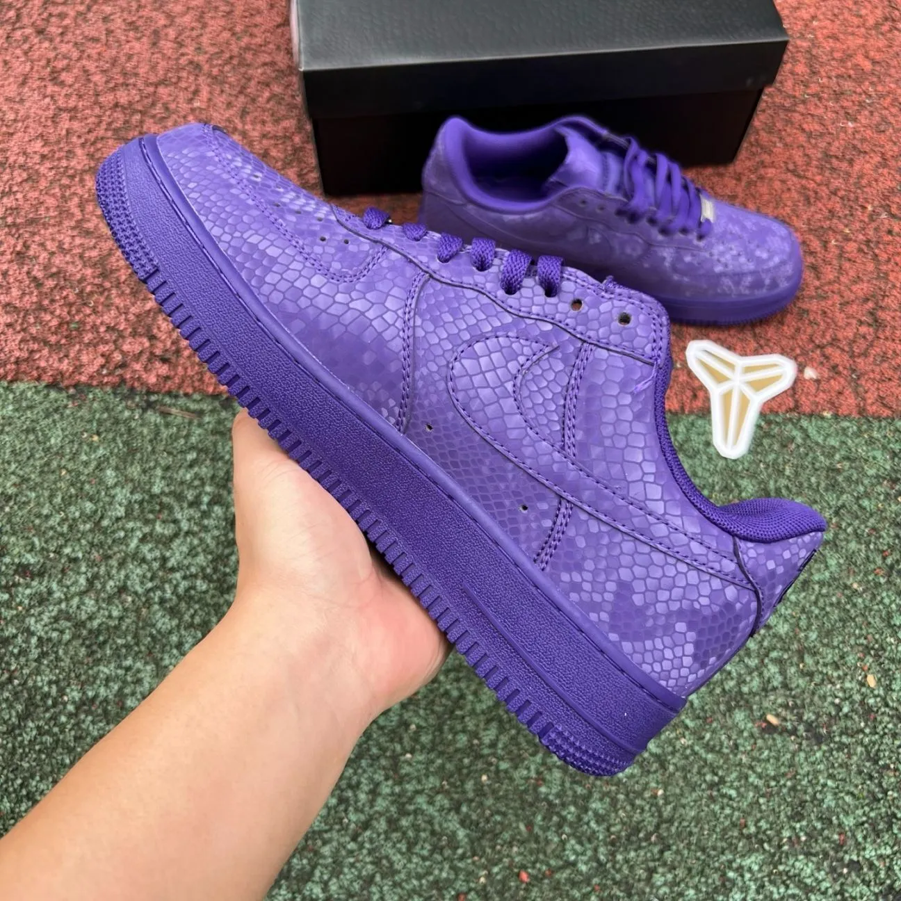 Kobe Bryant x AF 1 Low Court Purple Shoes Sneaker - nk0004573 - Image 8