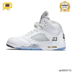Alternative view of AJ 5 White Metallic (2026) Shoes Sneakers - nk0004576