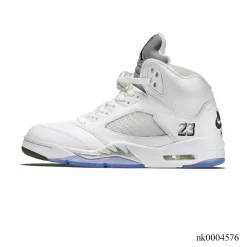 Alternative view of AJ 5 White Metallic (2026) Shoes Sneakers - nk0004576