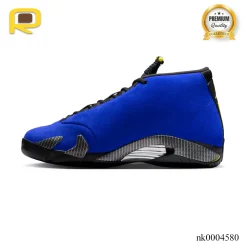 Alternative view of AJ 14 Ferrari Blue Shoes Sneakers - nk0004580