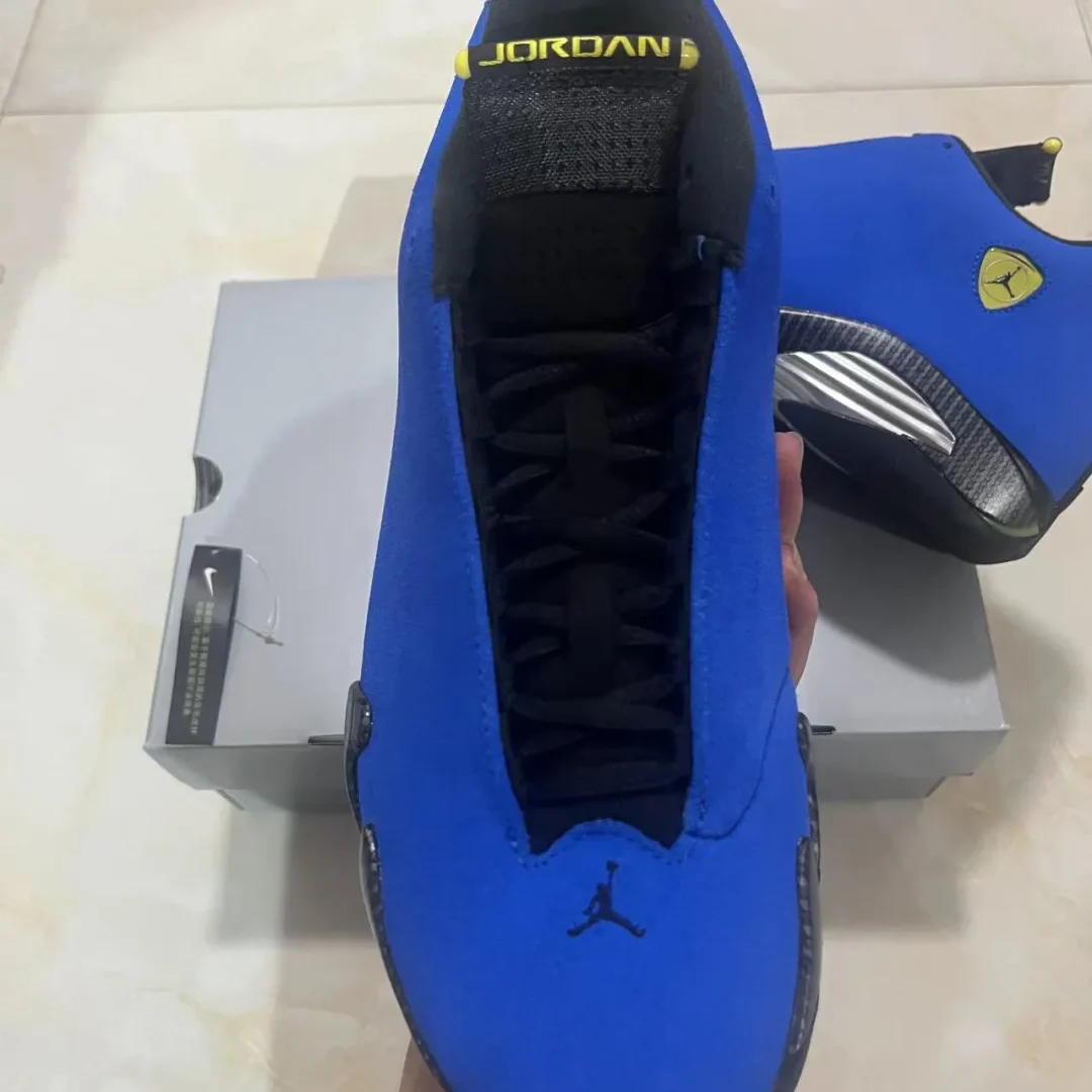 AJ 14 Ferrari Blue Shoes Sneakers - nk0004580 - Image 8