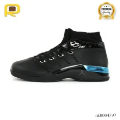 Alternative view of AJ 17 Low Black Chrome Shoes Sneakers - nk0004597