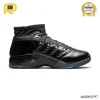AJ 17 Low Black Patent Shoes Sneakers – nk0004597