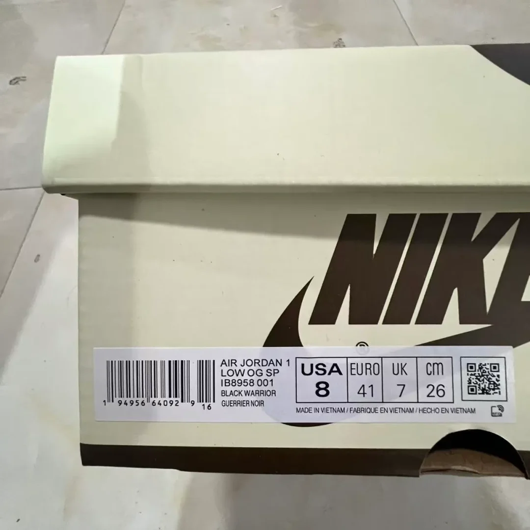 Nigel Sylvester x Travis Scott x AJ 1 Low OG Shoes Sneakers – nk0004605 - Image 12