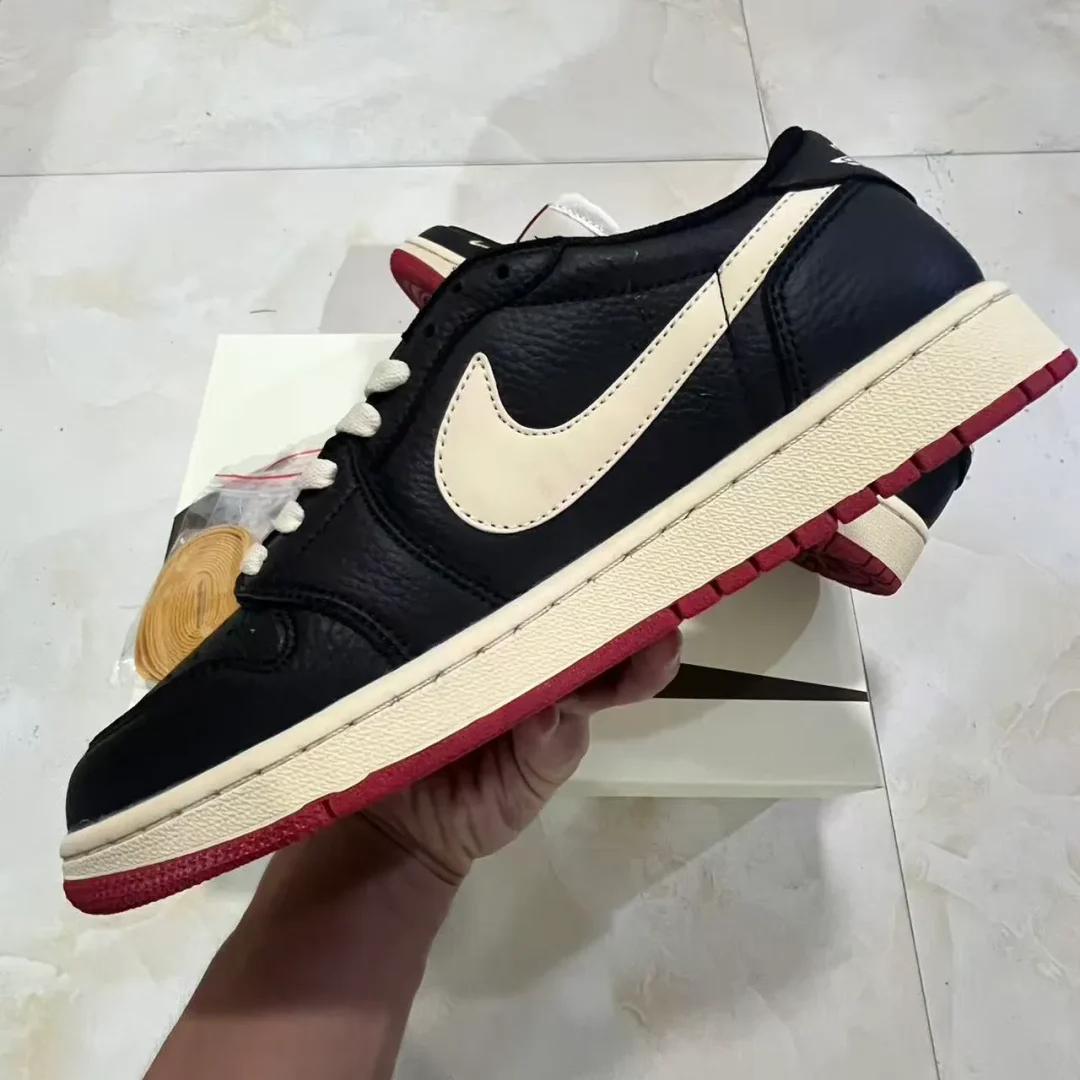 Nigel Sylvester x Travis Scott x AJ 1 Low OG Shoes Sneakers – nk0004605 - Image 4