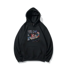 SUP Graphic Print Hoodie - SUP0031