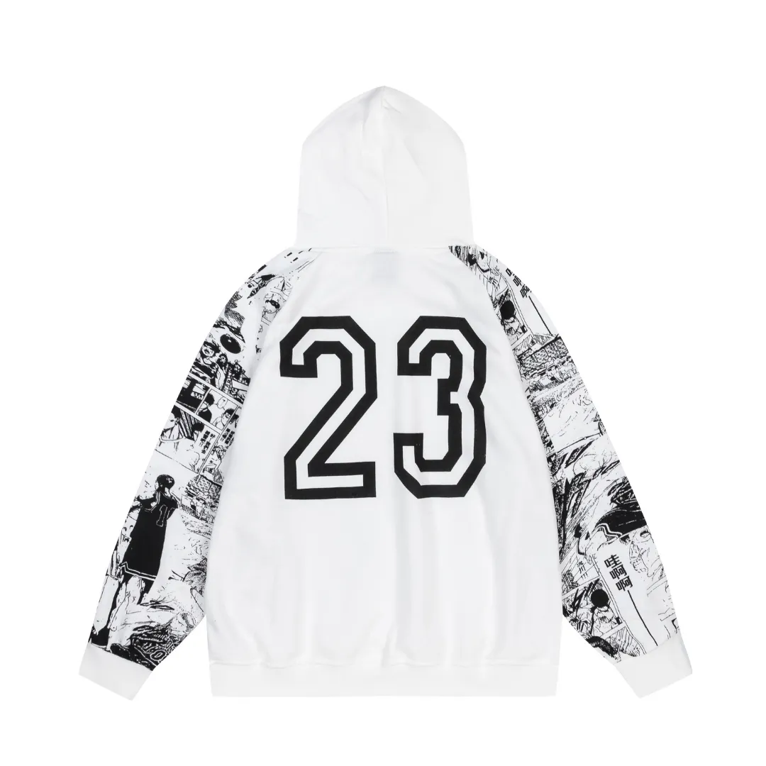 JD Logo Printed Hoodie - JD0028 - Image 2
