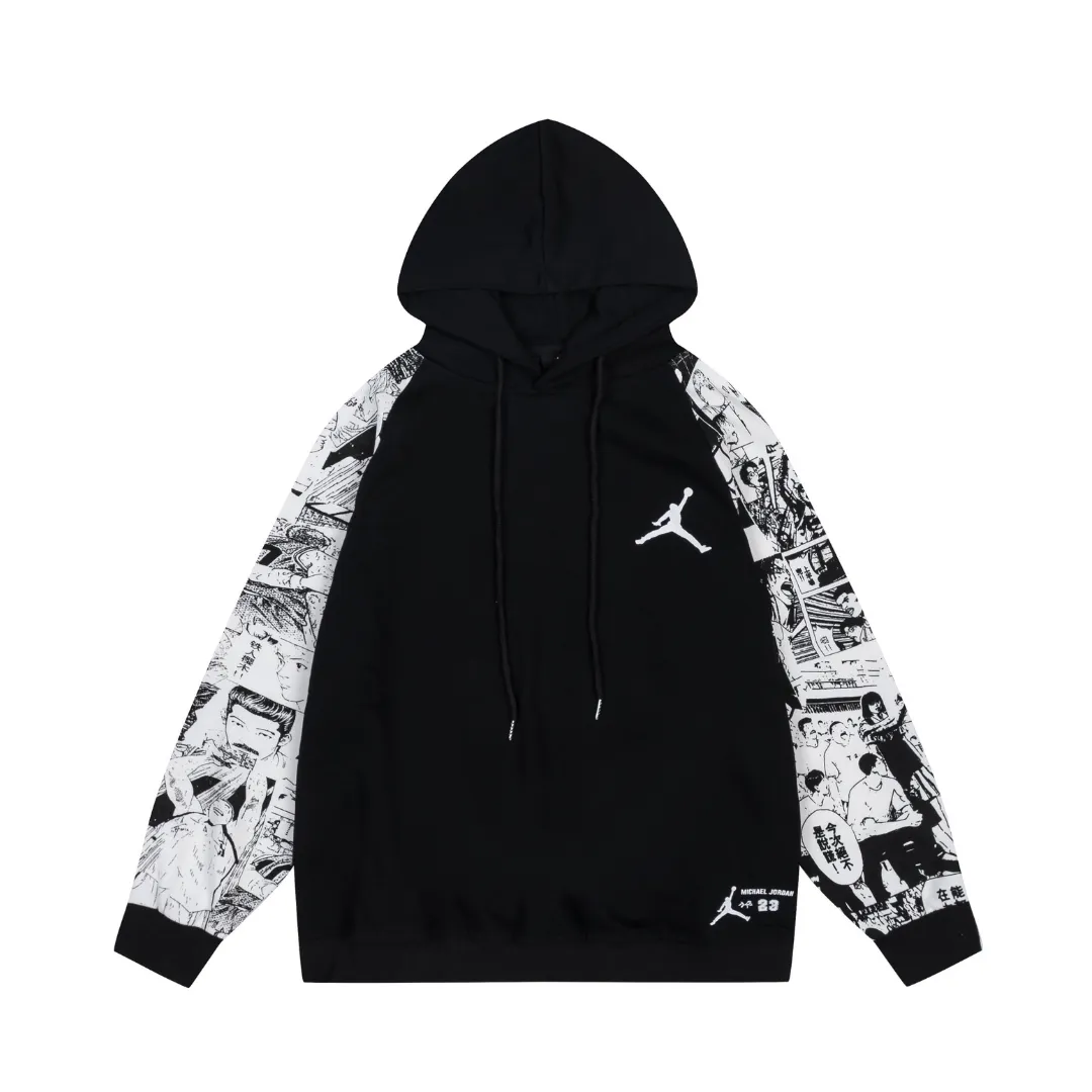 JD Logo Printed Hoodie - JD0028 - Image 3