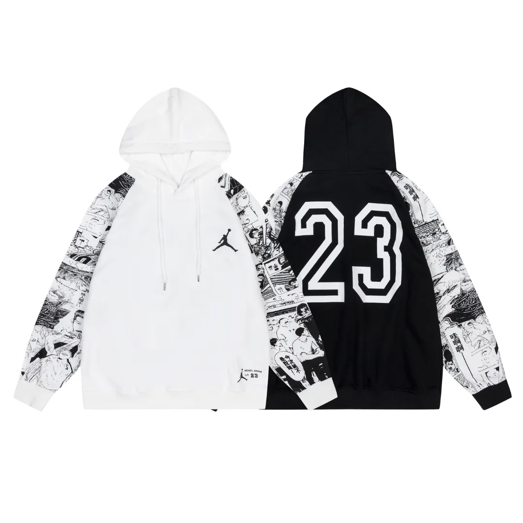 JD Logo Printed Hoodie - JD0028 - Image 5
