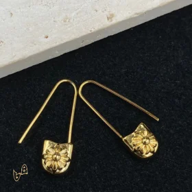 CH Safety Pin Earrings - CH0148