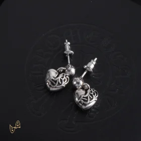 CH Vine Heart Drop Earrings - CH0153
