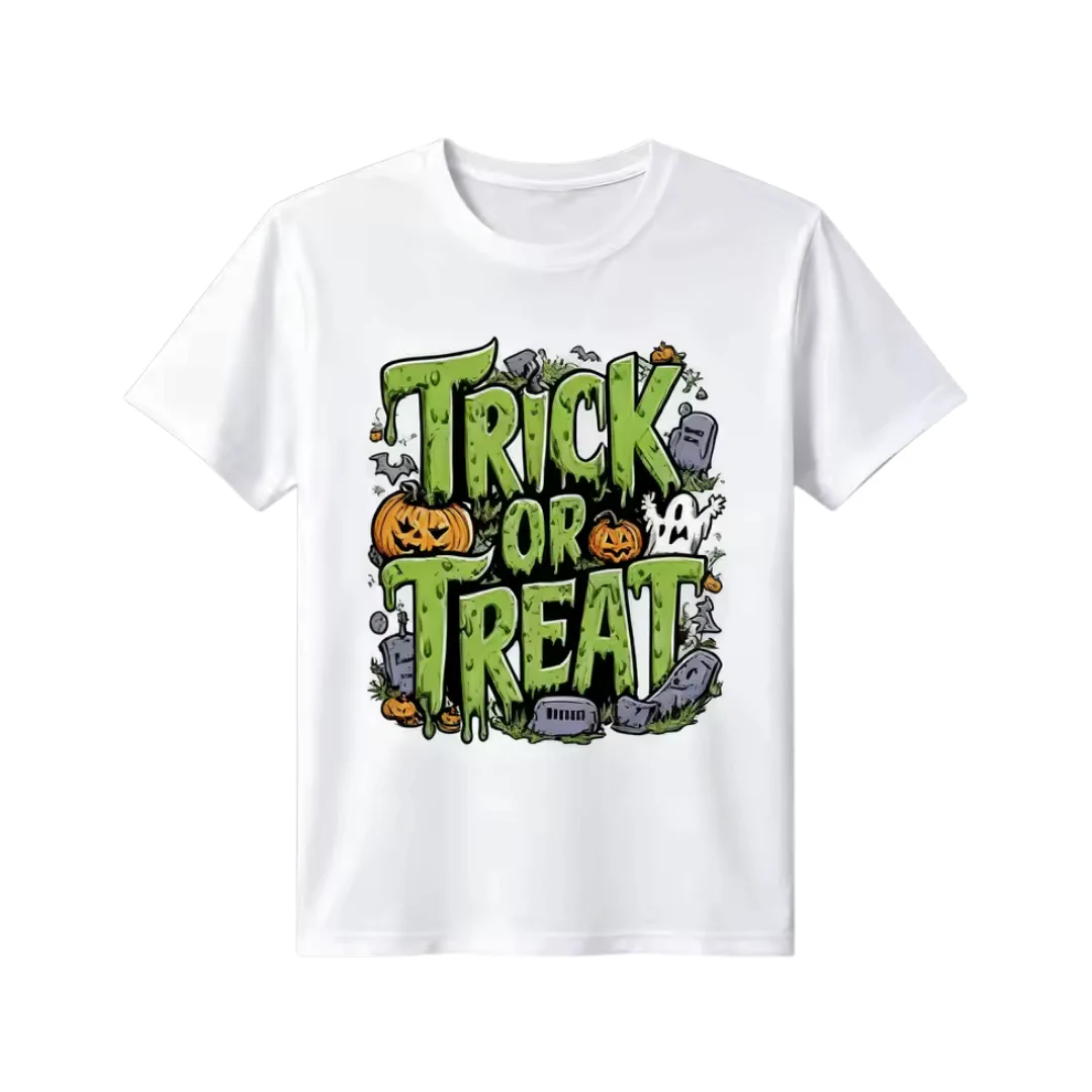 Halloween Graphic Printed T-Shirts - HLW0004 - Image 2