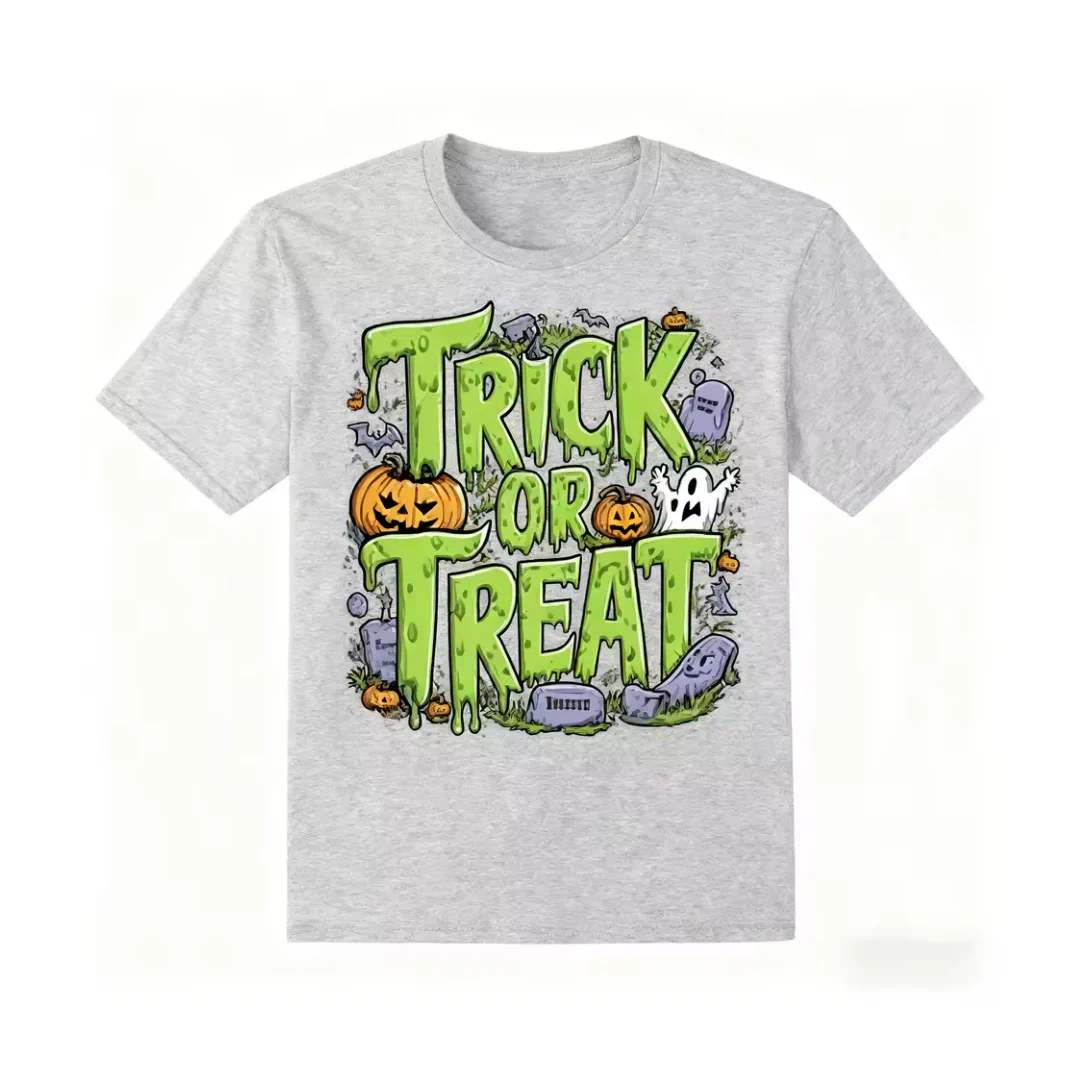 Halloween Graphic Printed T-Shirts - HLW0004 - Image 3