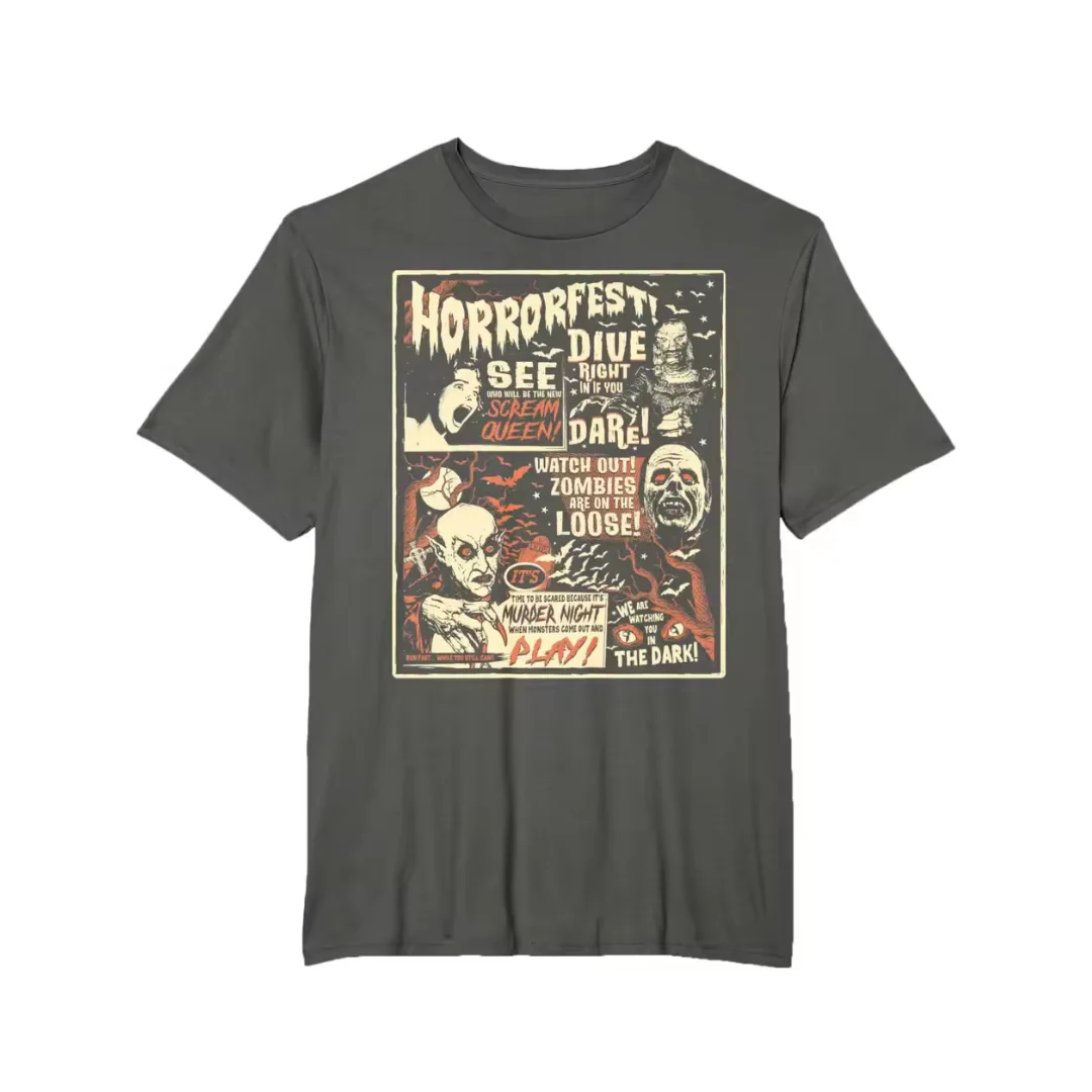 Halloween Graphic Printed T-Shirts - HLW0007 - Image 2
