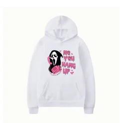Alternative view of Halloween Graphic Printed Hoodie - HLW0012