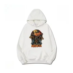 Alternative view of Halloween Graphic Printed Hoodie - HLW0016
