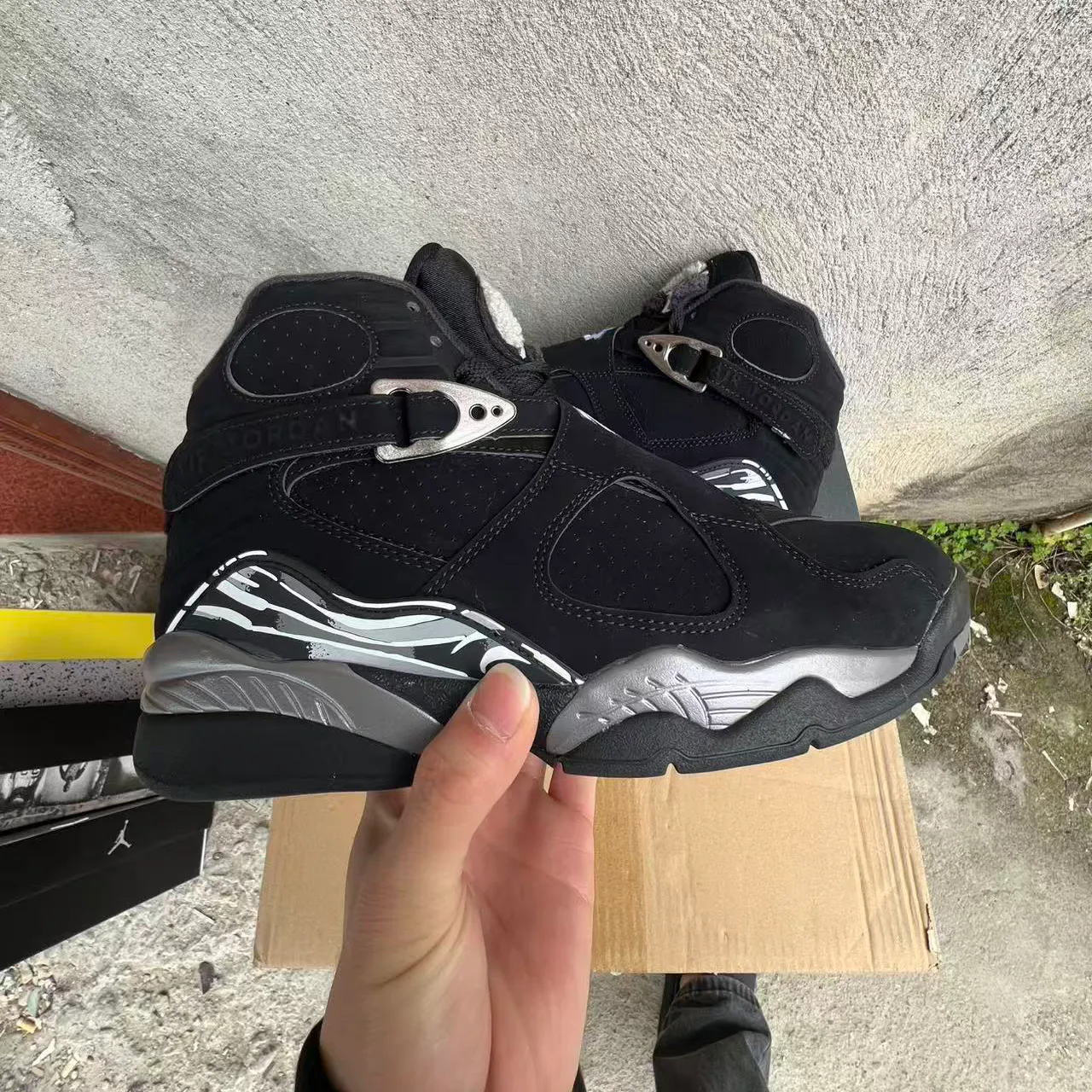 AJ 8 Chrome Shoes Sneakers – nk0004038 - Image 6