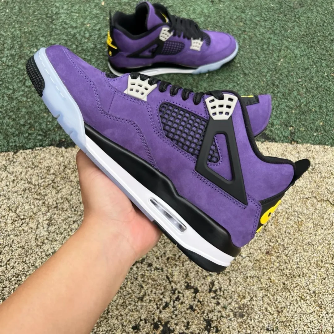 AJ 4 Lakers Shoes Sneakers - nk0004535 - Image 4