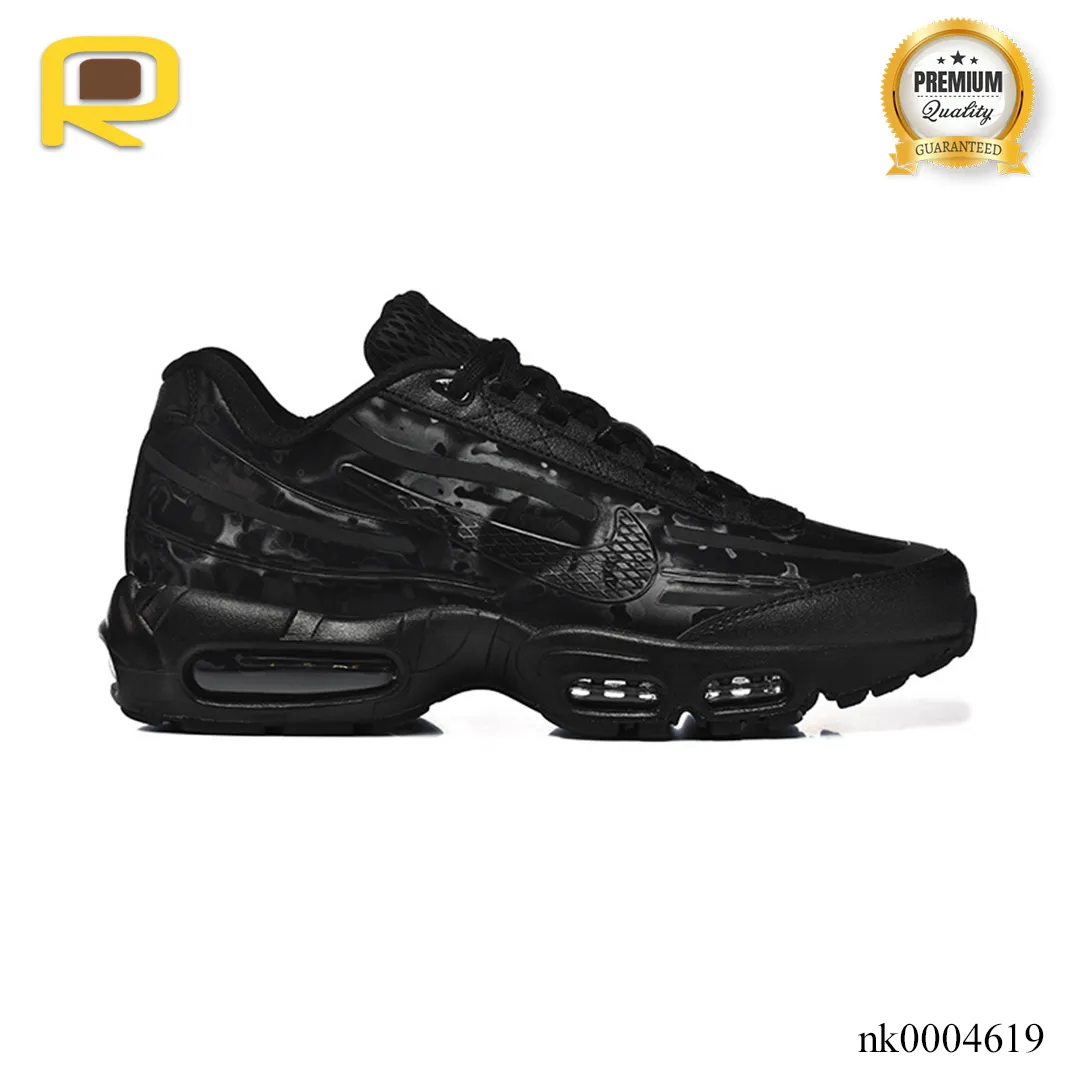 WORKSOUT x AM 95 Uniform Black Anthracite Shoes Sneakers - nk0004619