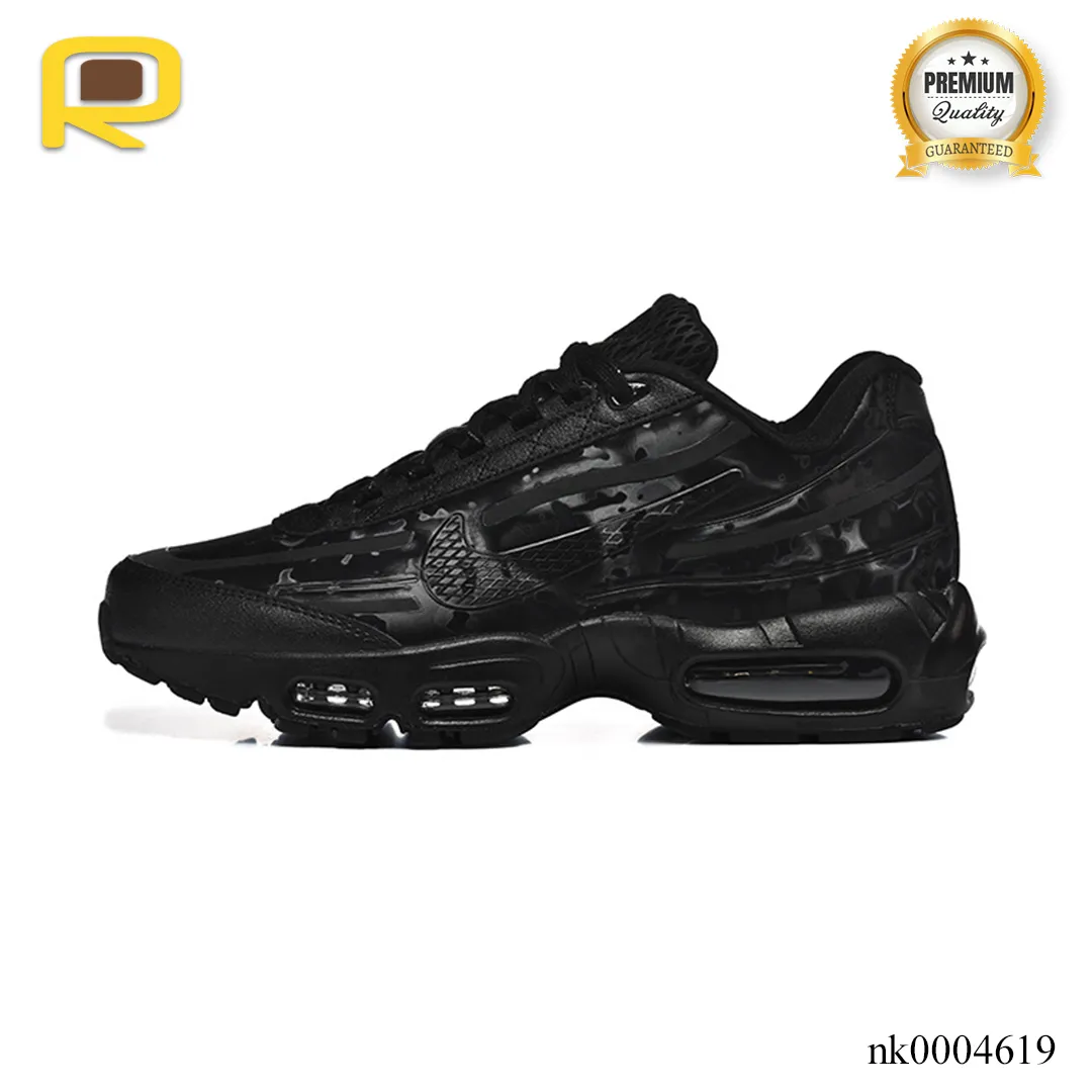 WORKSOUT x AM 95 Uniform Black Anthracite Shoes Sneakers - nk0004619 - Image 2