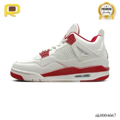 Alternative view of AJ 4 Sierra Red Shoes Sneakers - nk0004667