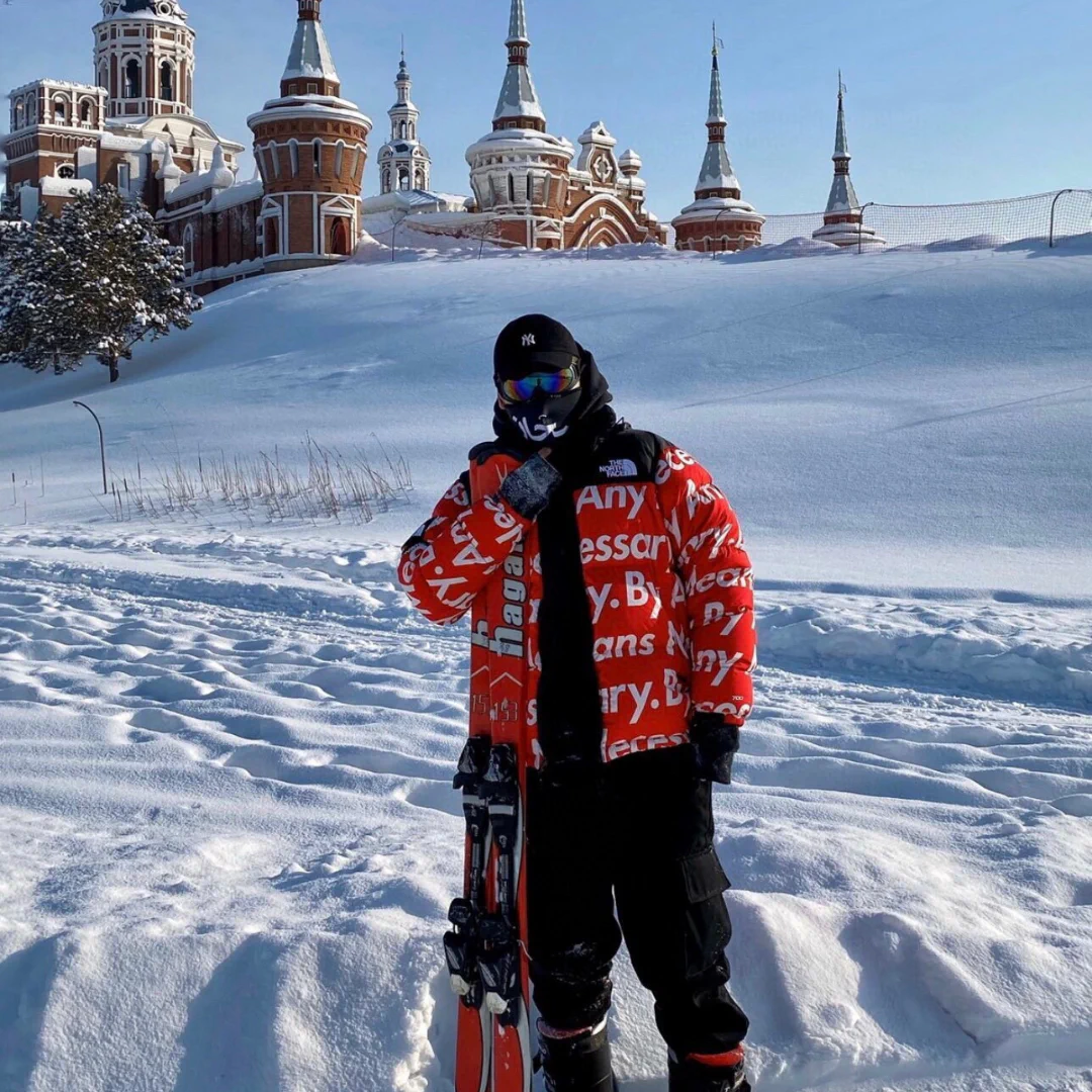 SUP x TNF Down Jacket - TNF0014 - Image 9