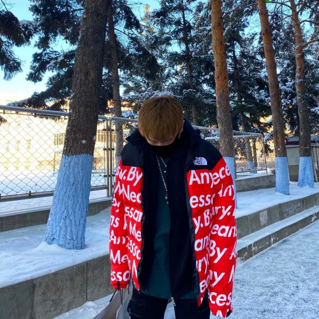 SUP x TNF Down Jacket - TNF0014 - Image 14