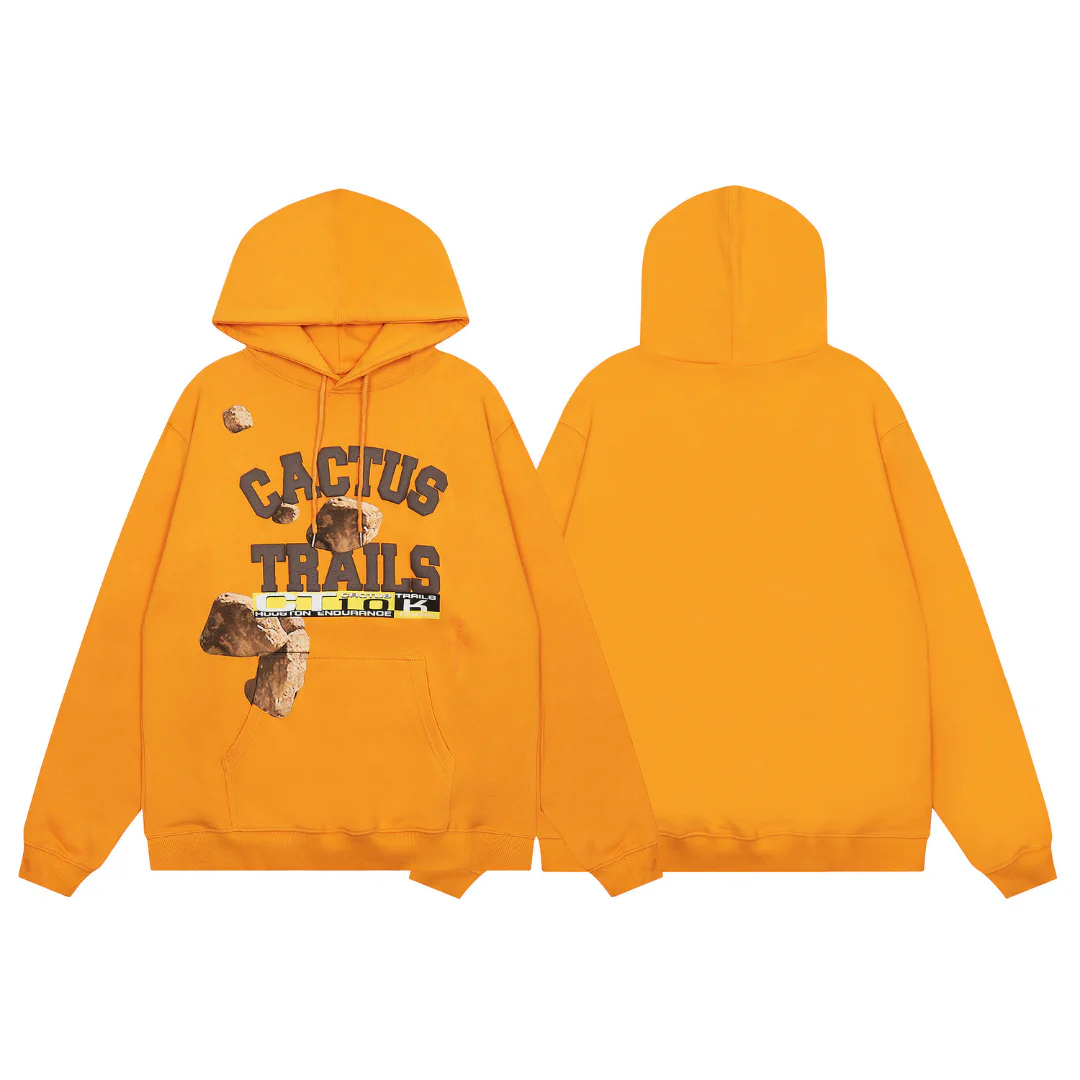 Cactus Jack Graphic Print Hoodie - TS0013 - Image 3